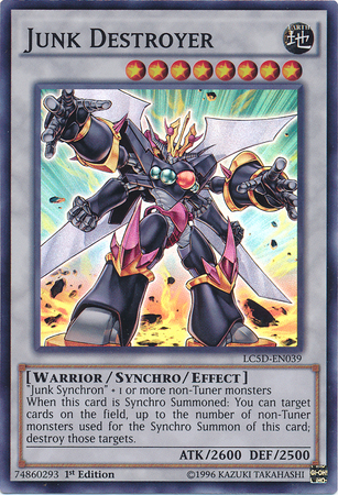 Junk Destroyer [LC5D-EN039] Super Rare | Jomio and Rueliete's Cards and Comics