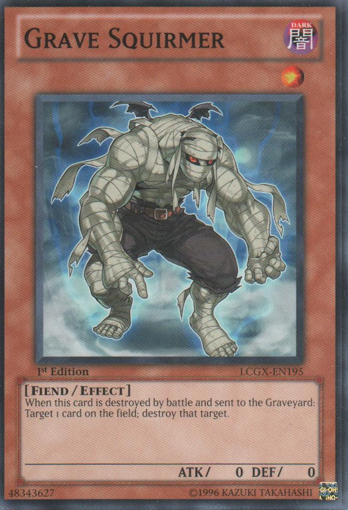 Grave Squirmer [LCGX-EN195] Common | Jomio and Rueliete's Cards and Comics