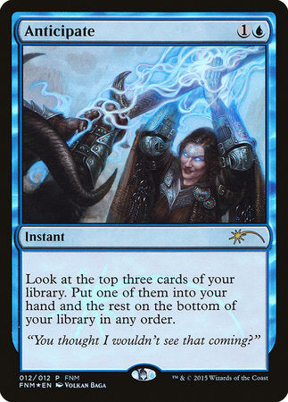 Anticipate [Friday Night Magic 2015] | Jomio and Rueliete's Cards and Comics