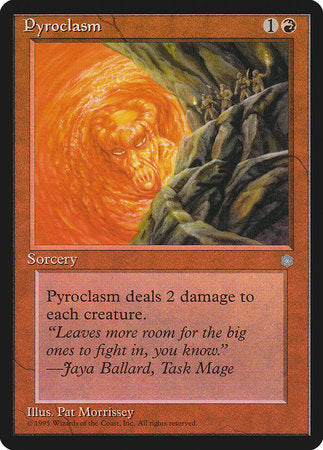 Pyroclasm [Ice Age] | Jomio and Rueliete's Cards and Comics