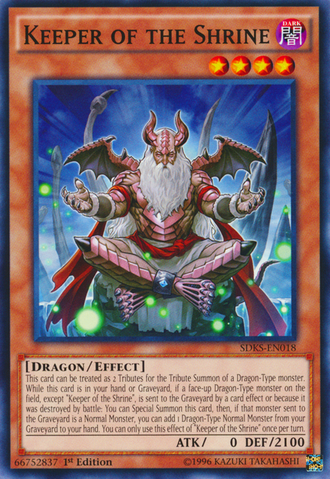 Keeper of the Shrine [SDKS-EN018] Common | Jomio and Rueliete's Cards and Comics