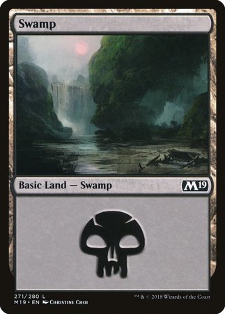 Swamp (271) [Core Set 2019] | Jomio and Rueliete's Cards and Comics