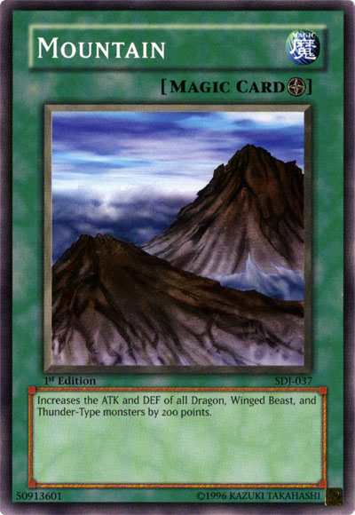 Mountain [SDJ-037] Common | Jomio and Rueliete's Cards and Comics