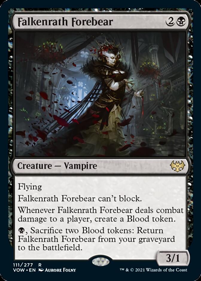 Falkenrath Forebear [Innistrad: Crimson Vow] | Jomio and Rueliete's Cards and Comics