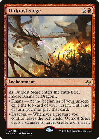 Outpost Siege [Fate Reforged] | Jomio and Rueliete's Cards and Comics
