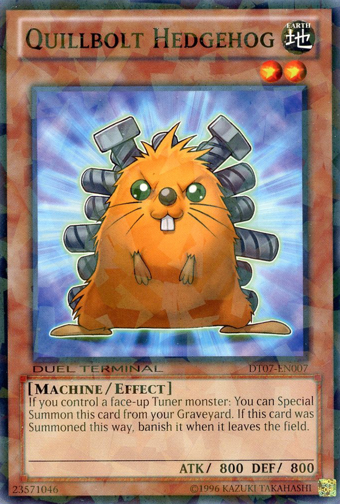 Quillbolt Hedgehog [DT07-EN007] Common | Jomio and Rueliete's Cards and Comics