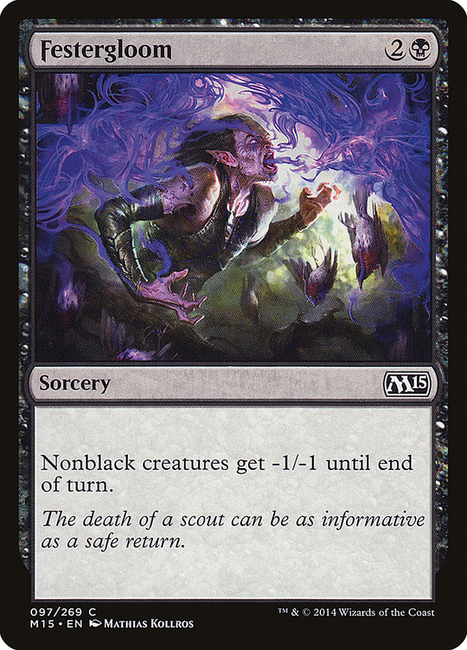 Festergloom [Magic 2015] | Jomio and Rueliete's Cards and Comics