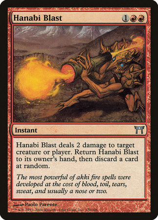 Hanabi Blast [Champions of Kamigawa] | Jomio and Rueliete's Cards and Comics