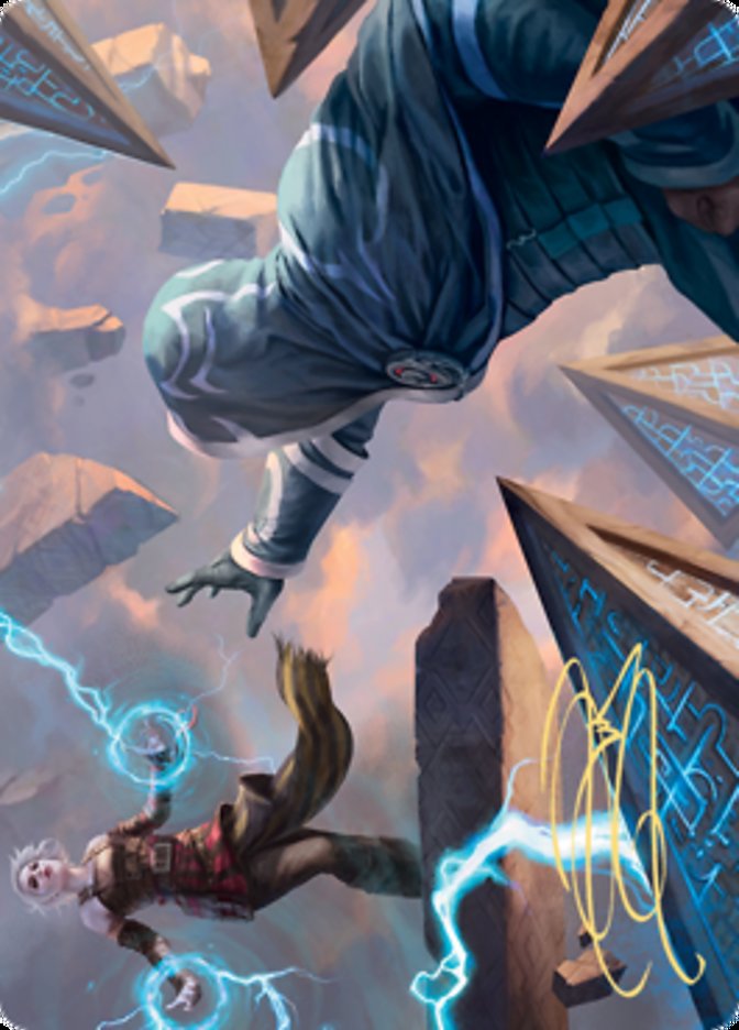 Nahiri's Binding // Nahiri's Binding Art Card [Zendikar Rising Art Series] | Jomio and Rueliete's Cards and Comics