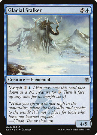 Glacial Stalker [Khans of Tarkir] | Jomio and Rueliete's Cards and Comics
