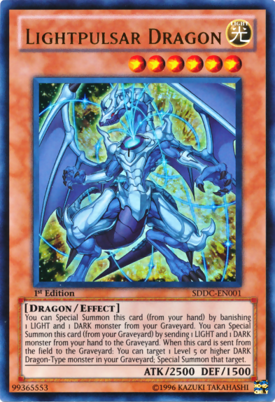 Lightpulsar Dragon [SDDC-EN001] Ultra Rare | Jomio and Rueliete's Cards and Comics