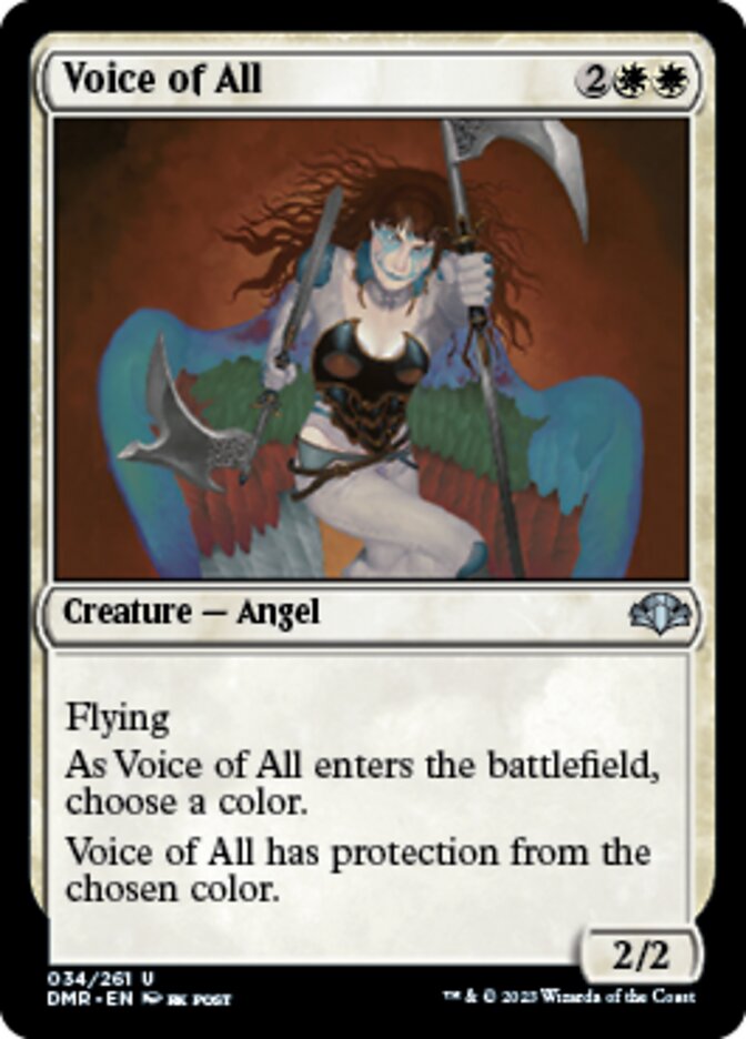Voice of All [Dominaria Remastered] | Jomio and Rueliete's Cards and Comics