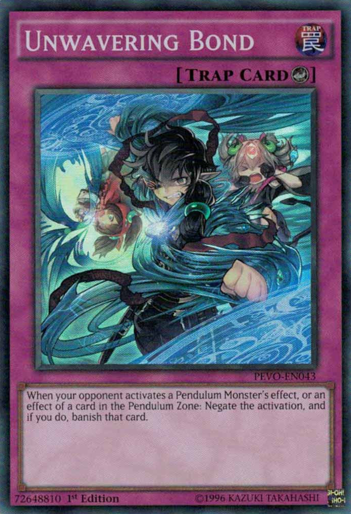 Unwavering Bond [PEVO-EN043] Super Rare | Jomio and Rueliete's Cards and Comics
