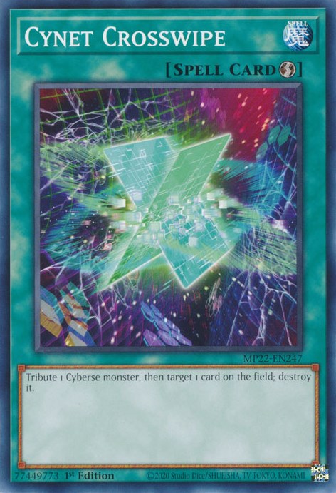 Cynet Crosswipe [MP22-EN247] Common | Jomio and Rueliete's Cards and Comics