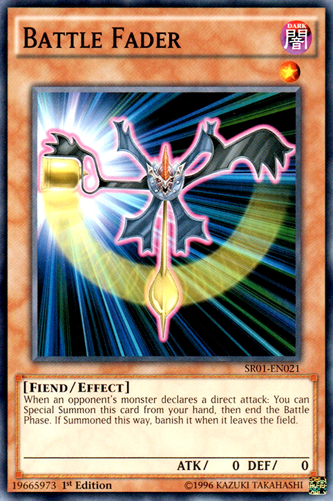 Battle Fader [SR01-EN021] Common | Jomio and Rueliete's Cards and Comics