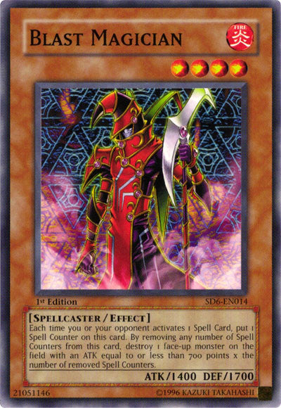 Blast Magician [SD6-EN014] Common | Jomio and Rueliete's Cards and Comics