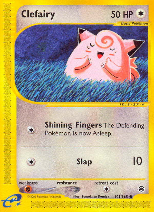 Clefairy (101/165) [Expedition: Base Set] | Jomio and Rueliete's Cards and Comics