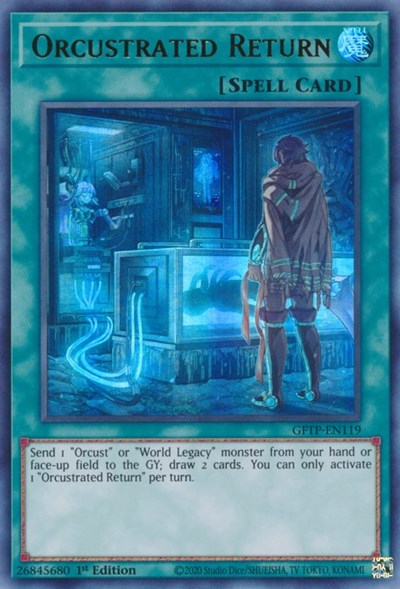 Orcustrated Return [GFTP-EN119] Ultra rare | Jomio and Rueliete's Cards and Comics