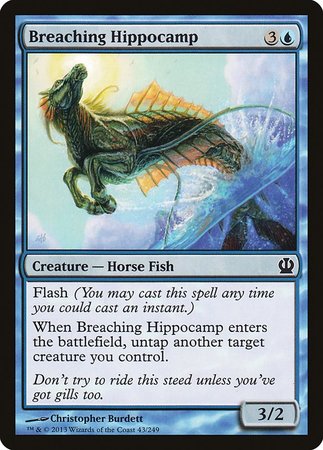 Breaching Hippocamp [Theros] | Jomio and Rueliete's Cards and Comics