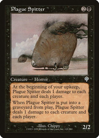 Plague Spitter [Invasion] | Jomio and Rueliete's Cards and Comics