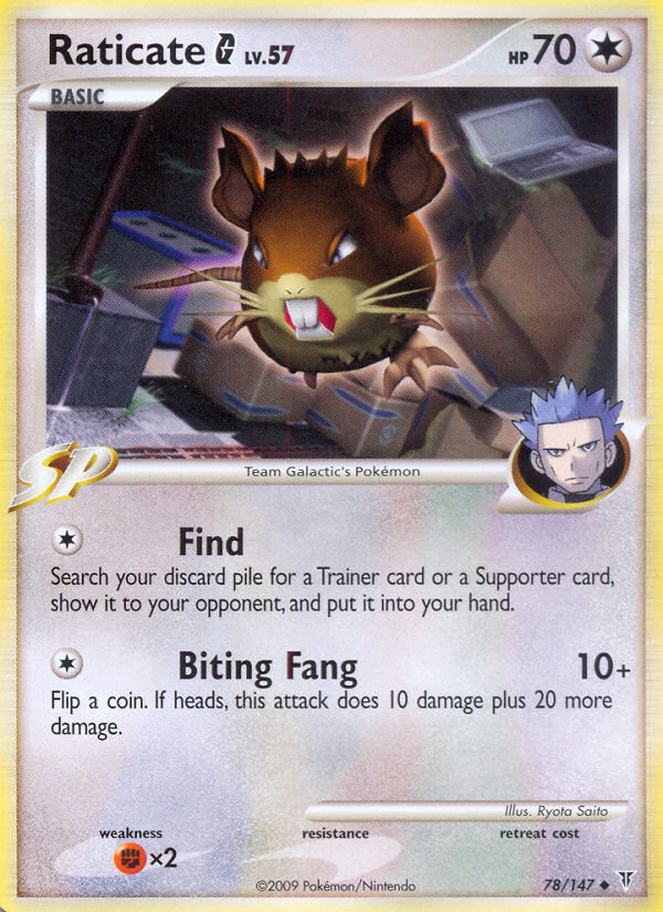Raticate G (78/147) [Platinum: Supreme Victors] | Jomio and Rueliete's Cards and Comics