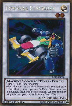 Formula Synchron [PGL2-EN088] Gold Rare | Jomio and Rueliete's Cards and Comics
