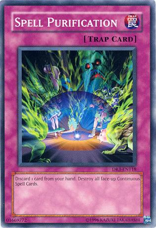 Spell Purification [DR3-EN118] Common | Jomio and Rueliete's Cards and Comics