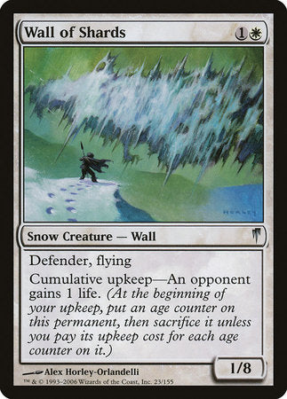 Wall of Shards [Coldsnap] | Jomio and Rueliete's Cards and Comics
