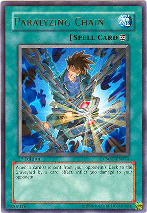 Paralyzing Chain [CSOC-EN054] Rare | Jomio and Rueliete's Cards and Comics