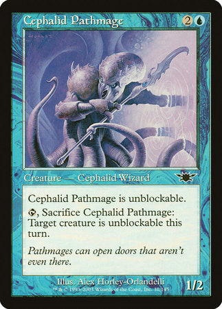 Cephalid Pathmage [Legions] | Jomio and Rueliete's Cards and Comics