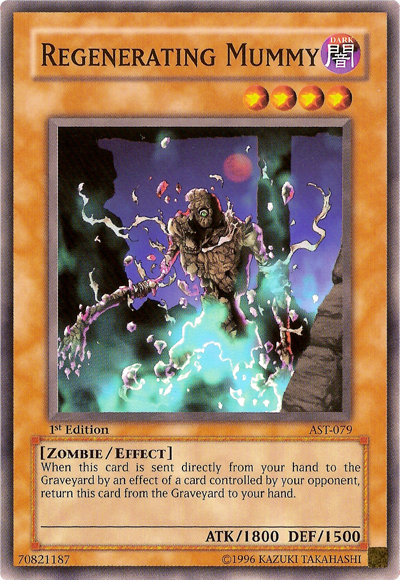 Regenerating Mummy [AST-079] Common | Jomio and Rueliete's Cards and Comics