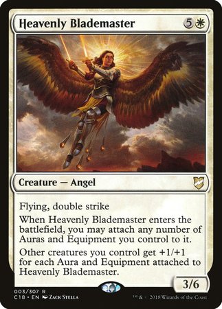 Heavenly Blademaster [Commander 2018] | Jomio and Rueliete's Cards and Comics