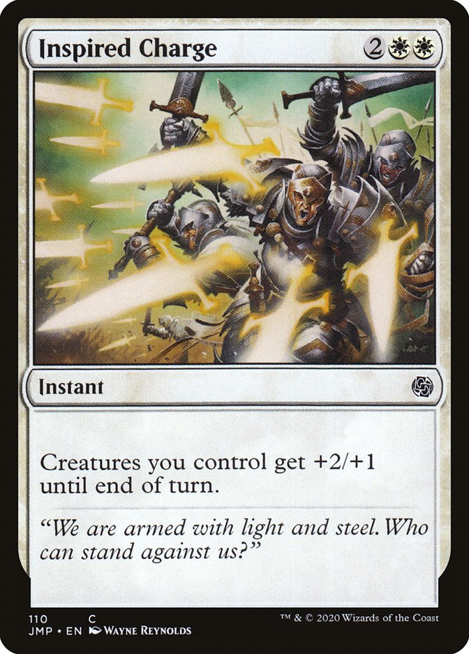 Inspired Charge [Jumpstart] | Jomio and Rueliete's Cards and Comics