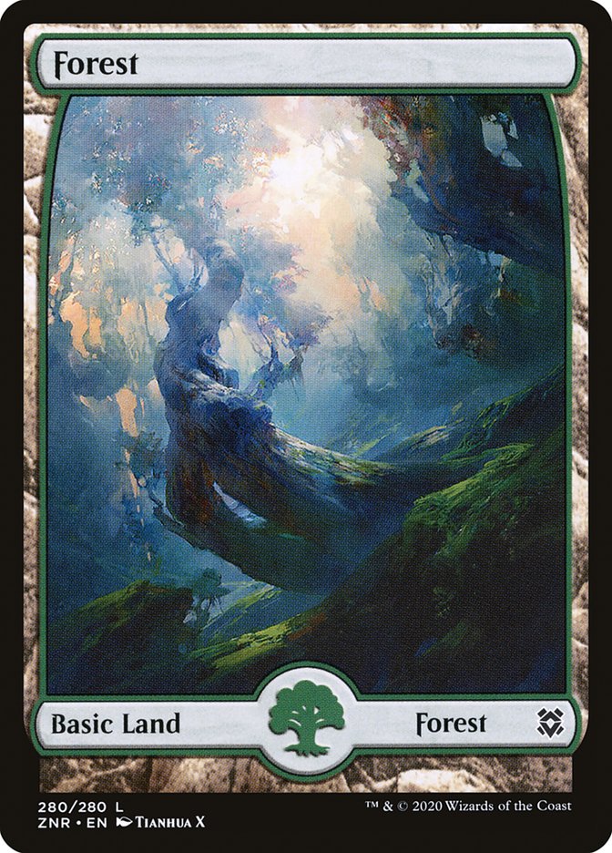 Forest (280) [Zendikar Rising] | Jomio and Rueliete's Cards and Comics