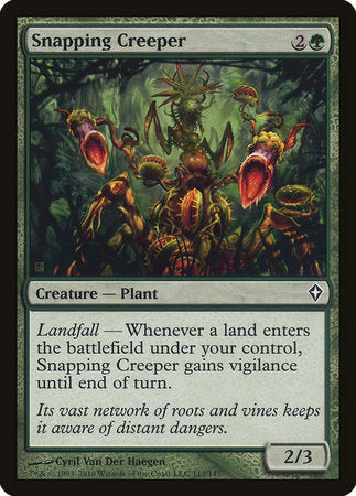 Snapping Creeper [Worldwake] | Jomio and Rueliete's Cards and Comics