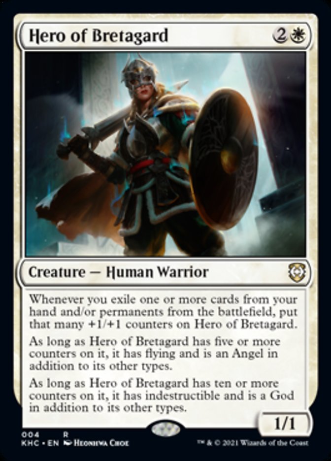 Hero of Bretagard [Kaldheim Commander] | Jomio and Rueliete's Cards and Comics