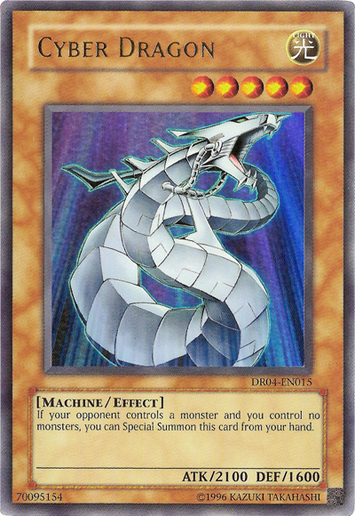Cyber Dragon [DR04-EN015] Ultra Rare | Jomio and Rueliete's Cards and Comics