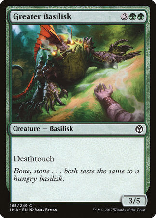 Greater Basilisk [Iconic Masters] | Jomio and Rueliete's Cards and Comics