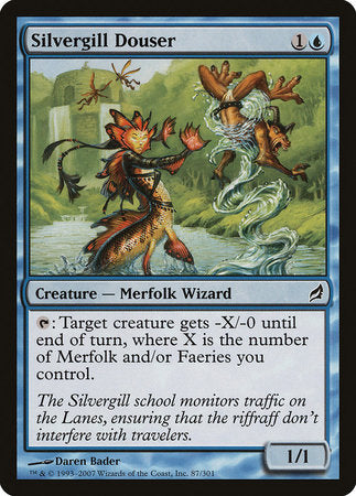Silvergill Douser [Lorwyn] | Jomio and Rueliete's Cards and Comics