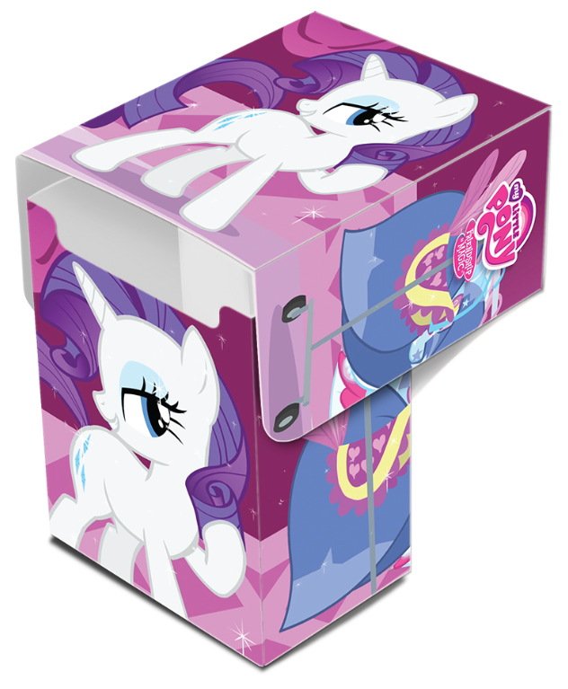 Ultra PRO: Deck Box - Full-View (My Little Pony - Rarity) | Jomio and Rueliete's Cards and Comics