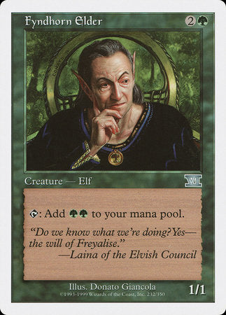 Fyndhorn Elder [Classic Sixth Edition] | Jomio and Rueliete's Cards and Comics