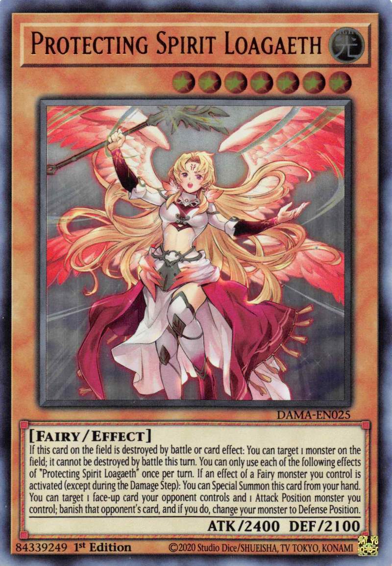Protecting Spirit Loagaeth [DAMA-EN025] Starlight Rare | Jomio and Rueliete's Cards and Comics