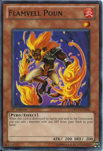Flamvell Poun [DREV-EN094] Common | Jomio and Rueliete's Cards and Comics