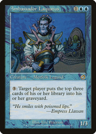 Ambassador Laquatus [Torment] | Jomio and Rueliete's Cards and Comics