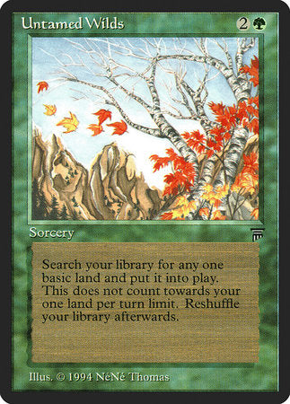 Untamed Wilds [Legends] | Jomio and Rueliete's Cards and Comics