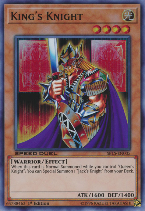 King's Knight [SBLS-EN005] Super Rare | Jomio and Rueliete's Cards and Comics