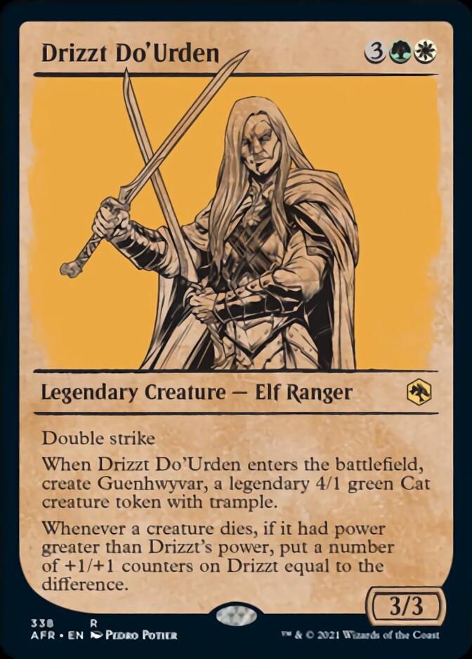 Drizzt Do'Urden (Showcase) [Dungeons & Dragons: Adventures in the Forgotten Realms] | Jomio and Rueliete's Cards and Comics