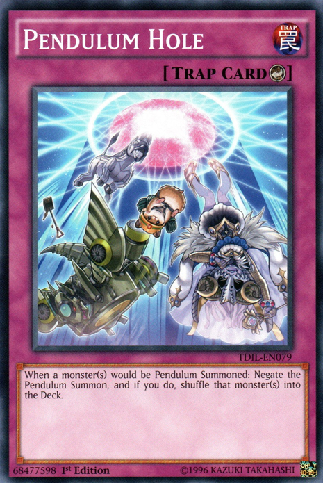Pendulum Hole [TDIL-EN079] Common | Jomio and Rueliete's Cards and Comics