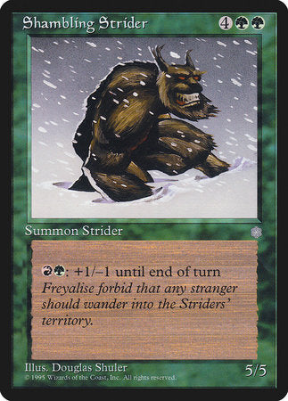 Shambling Strider [Ice Age] | Jomio and Rueliete's Cards and Comics
