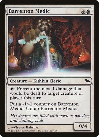 Barrenton Medic [Shadowmoor] | Jomio and Rueliete's Cards and Comics